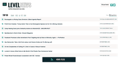 Desktop Screenshot of levelnews.org
