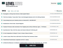 Tablet Screenshot of levelnews.org